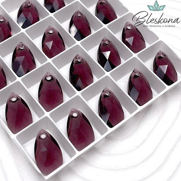 6106 Pear-shaped 16 мм  Amethyst 