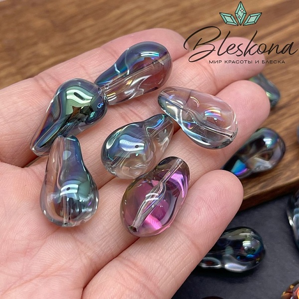 22*13 мм, Стекло Жемчужина Барокко Цвет №6