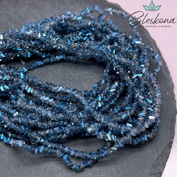 Чешское стекло №81 3,5 мм треугольник