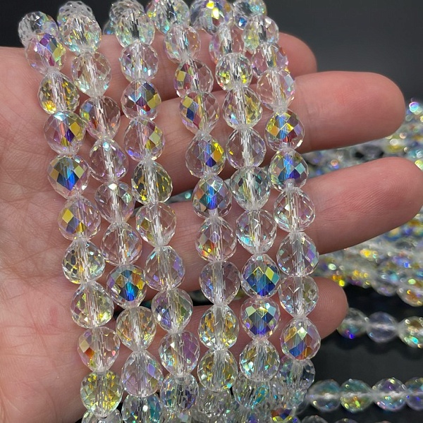 8 мм Стекло Lux, капля, цвет AB