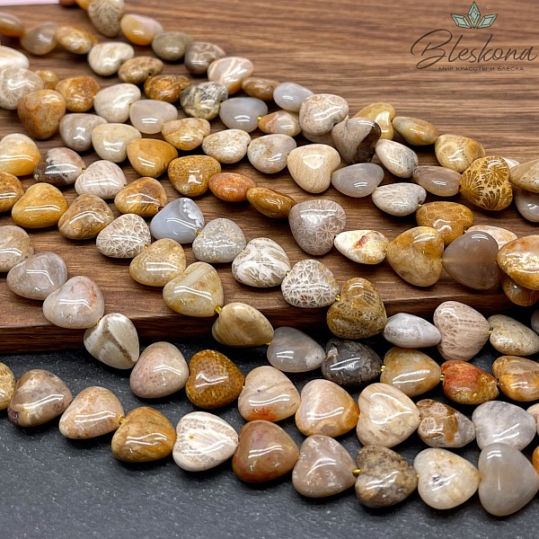 Сердца Петоски 10*10*5 мм