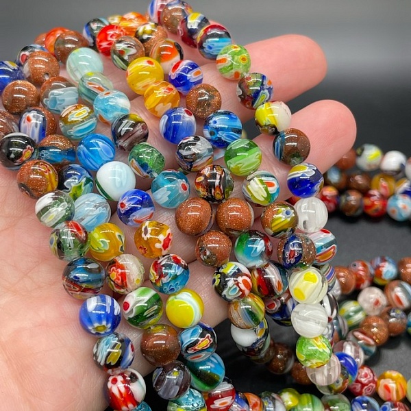 Муранское стекло №3 8мм