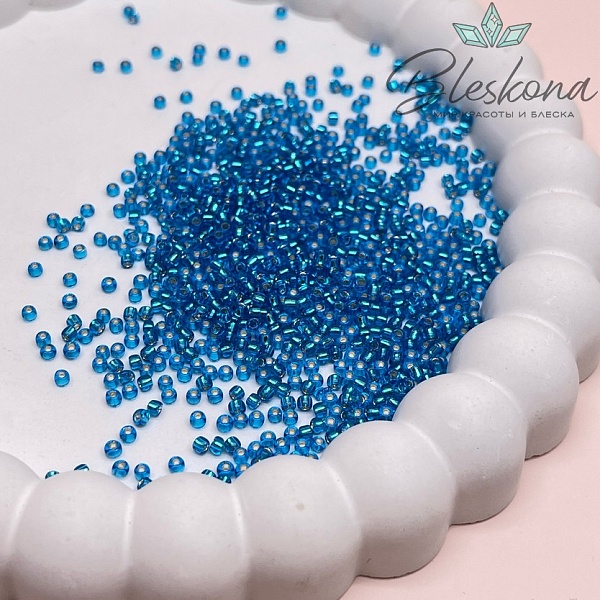 Бисер TOHO round 11/0 цвет №23C (оттенок голубого)