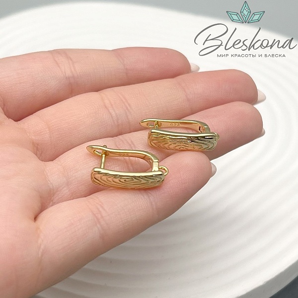 19*5 мм Цвет золото, Швензы узоры