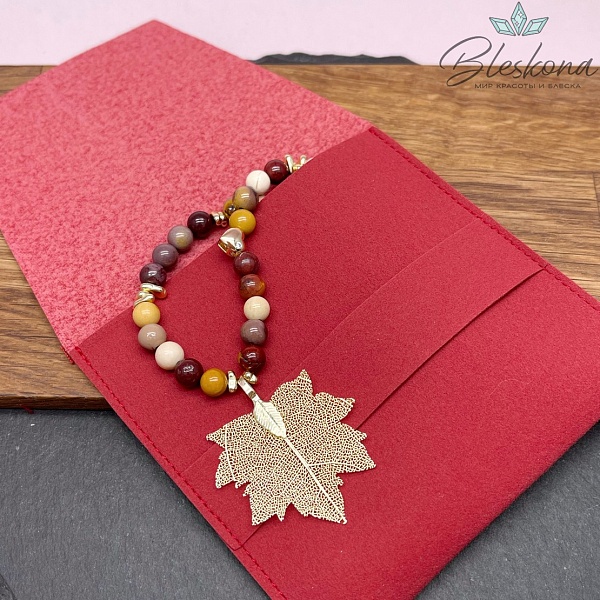 Мешочек- Конверт бархат Красный 10 см 