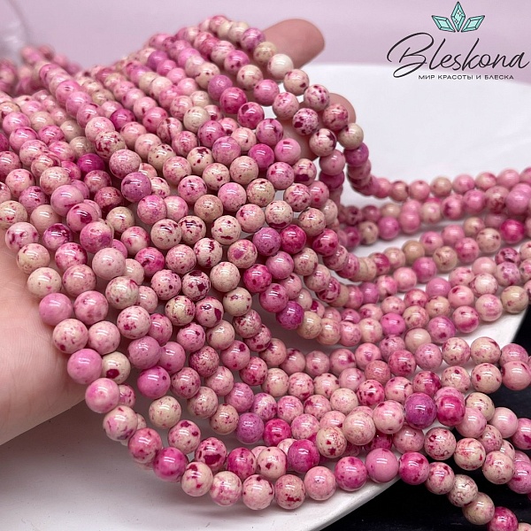 Травертин розовый 6,5 мм