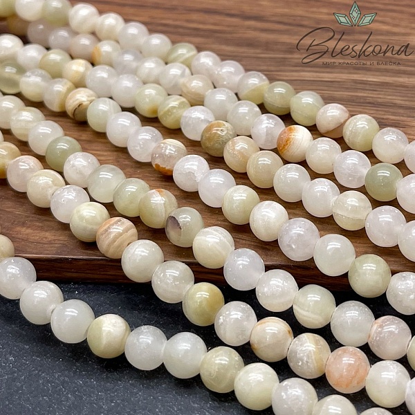 Оникс зеленый 8 мм 