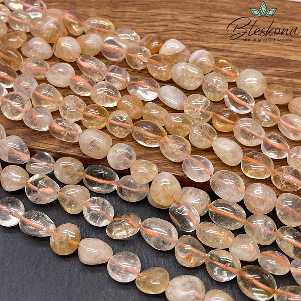 Цитрин галтовка (11-13)*(7-9) мм