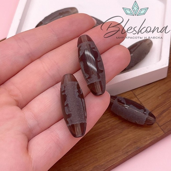 Бусина Дзи Би Гань 30*11 мм