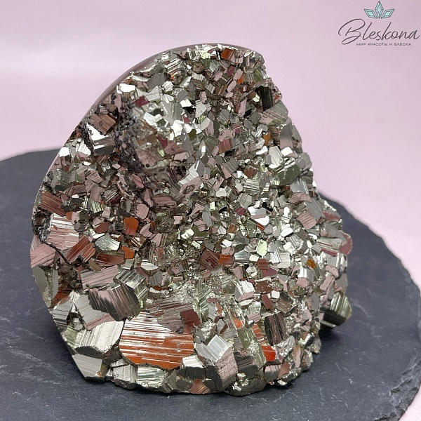 Пирит кубический 90  мм