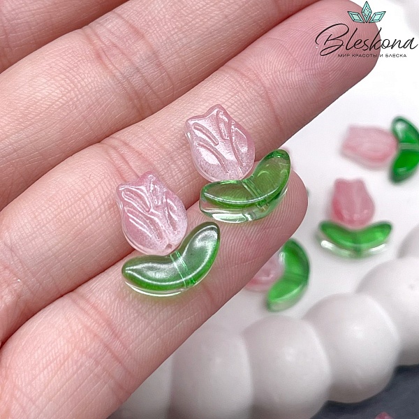 15*13 мм Бусина тюльпан №2