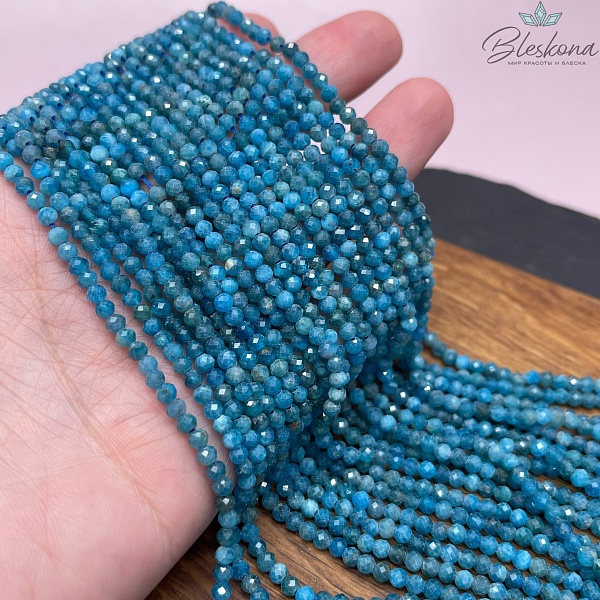 Апатит алмазная огранка 3,5 мм