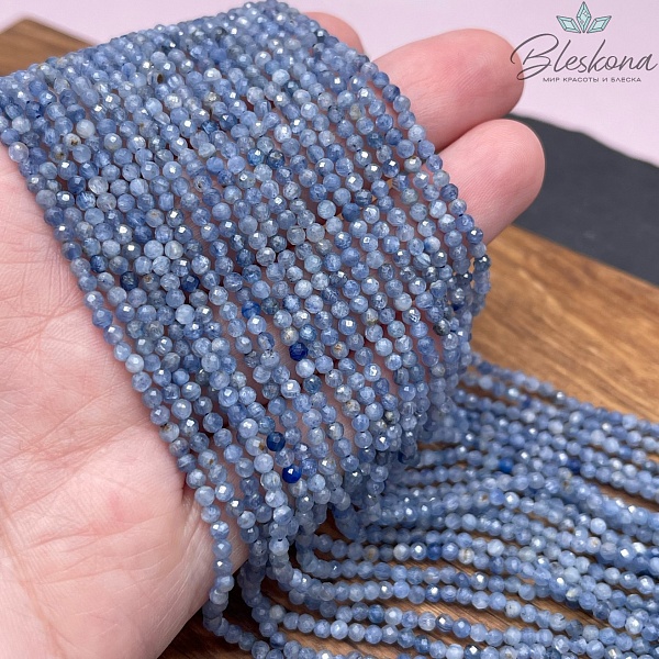 Кианит алмазная огранка №4 2,5 мм