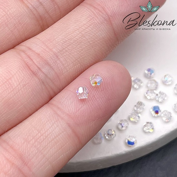 5000 Classic Bead 3 мм Crystal Aurore Boreale уп.10шт.