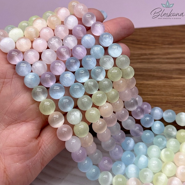 Селенит микс (тонированный) 8,5 мм №2