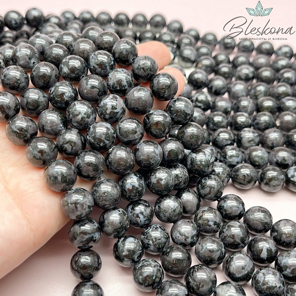 Индиго-габбро (Мистический Мерлинит) 12 мм