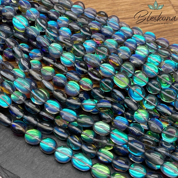 Опал серый фриформ (имитация) 11-13 мм