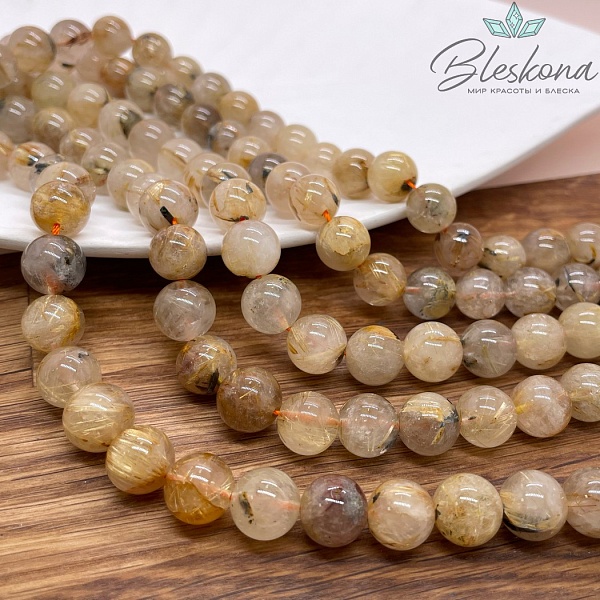 Кварц Рутиловый №2 11,5 мм