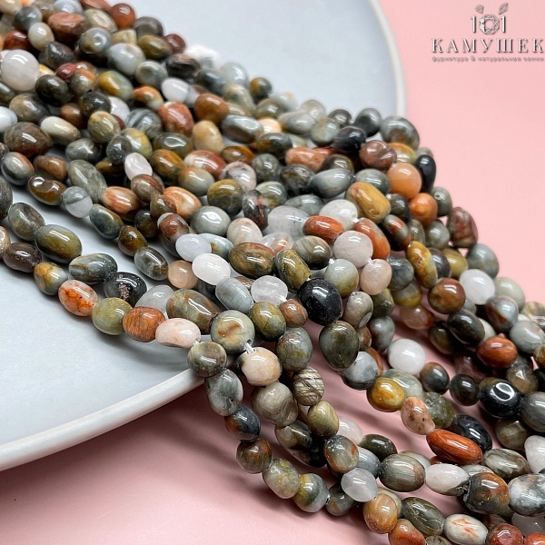 Орлиный глаз галтовка №1 6-8 мм