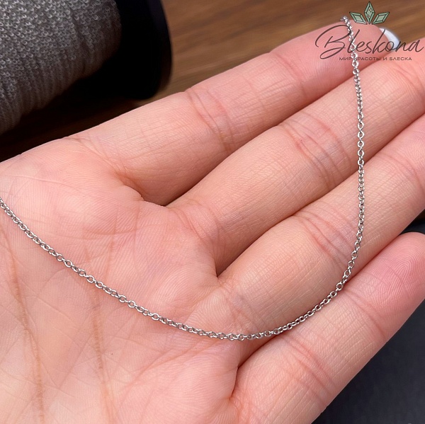 Цепь №С1 Цвет серебро 1,3*1,2 мм Сталь