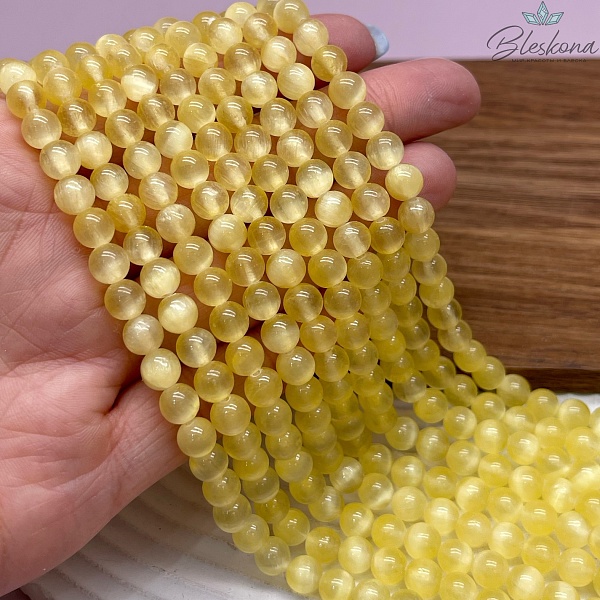 Селенит желтый (тонированный) 6,5 мм №1