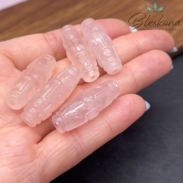 Резная Бусина Дзи 9 глаз 30*10 мм