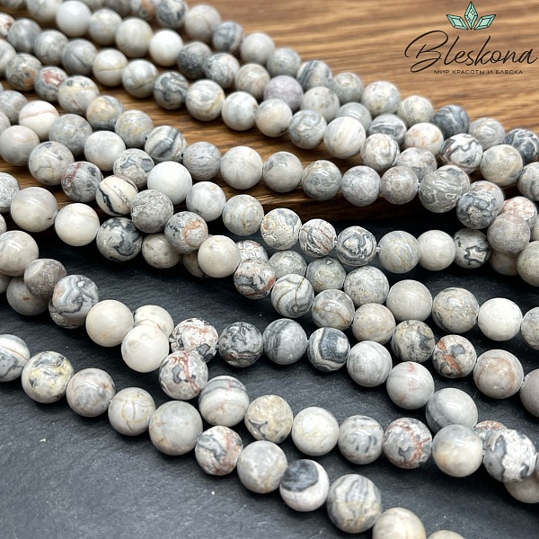 Яшма картографическая 8 мм AB