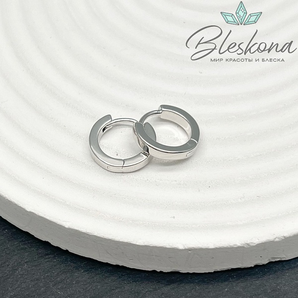 14мм Цвет серебро, Швензы Конго Люкс