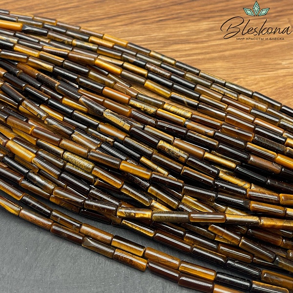 Тигровый глаз трубочки 13*4 мм 