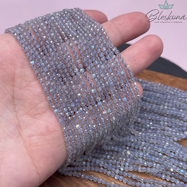 Лабрадор алмазная огранка №3 2,5 мм