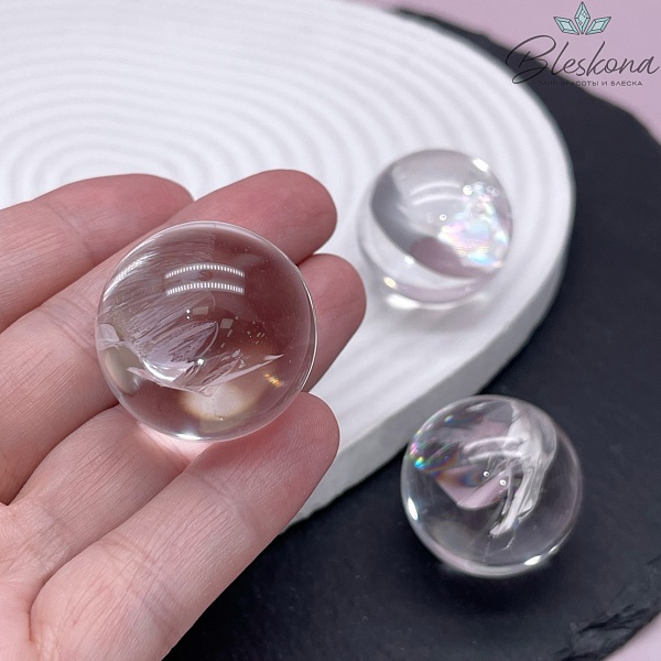 Горный хрусталь шар 27 мм №2