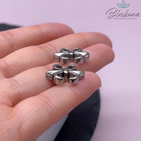 18*12 мм, Коннектор Готическая Лилия