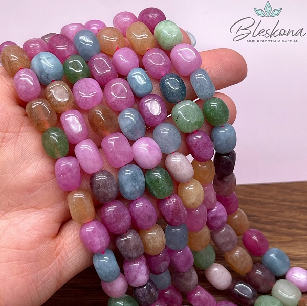 10*7 мм Микс кварцев галтовка №9 