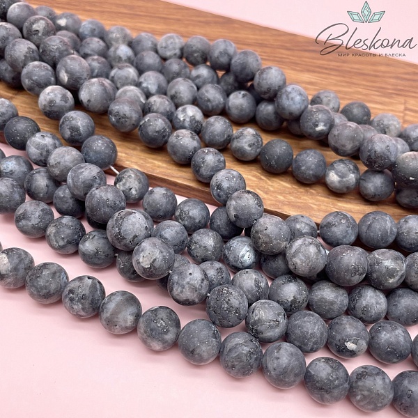 Ларвикит (Лабрадорит) шар матовый 12 мм