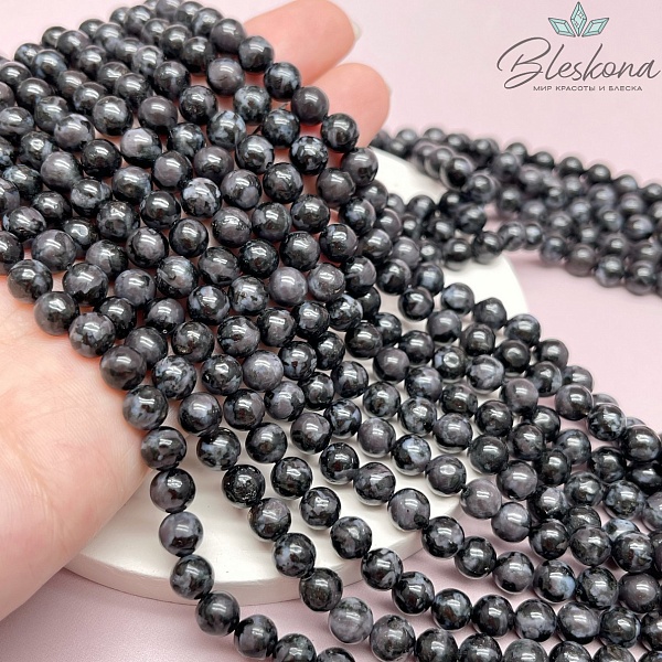 Индиго-габбро (Мистический Мерлинит) 6,5 мм