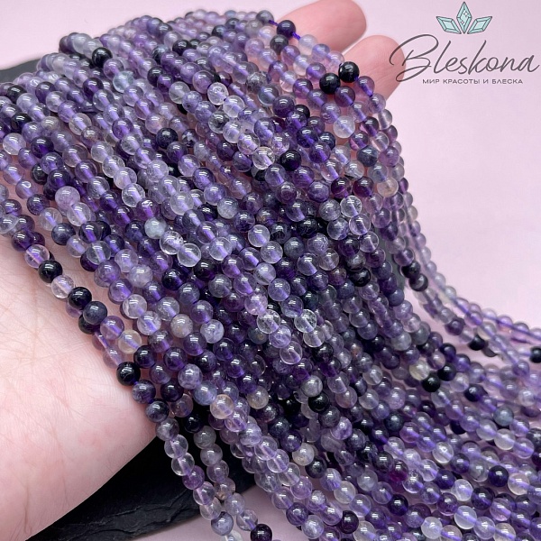 Флюорит фиолетовый 4,5 мм