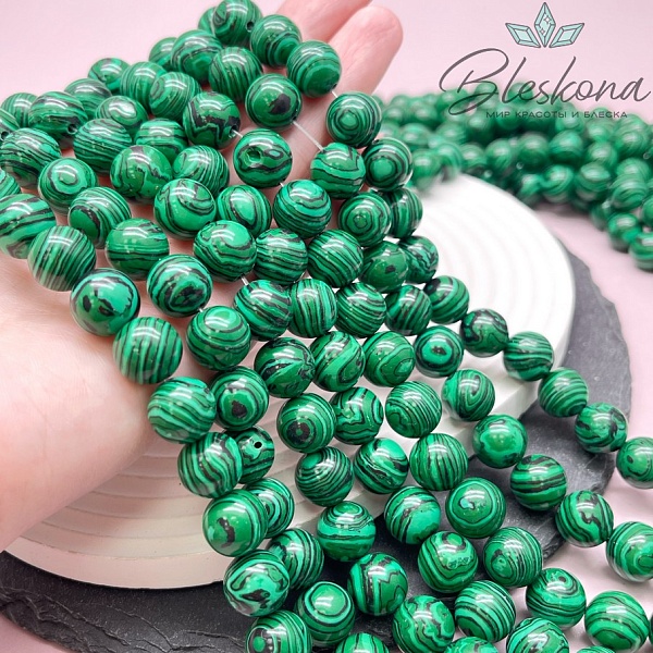 Малахит (имитация) 12 мм