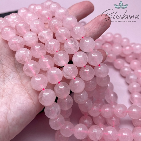 Розовый кварц 12 мм