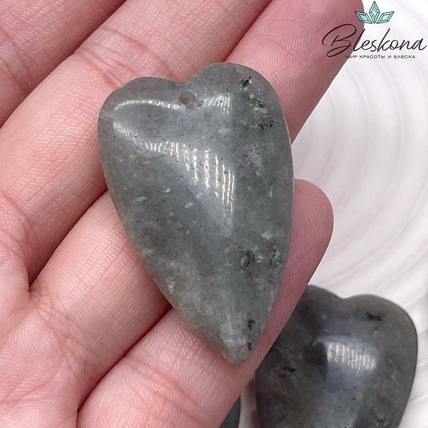 25*40 мм Подвеска Сердце Лабрадор