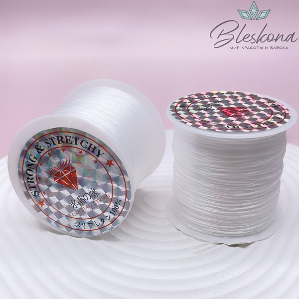 Резинка Спандекс Белый большая катушка