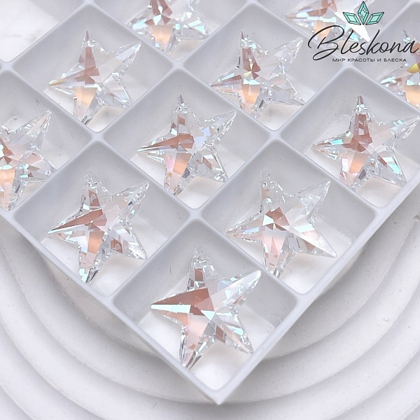 6714 Star 20 mm Crystal Shimmer (SHIM)