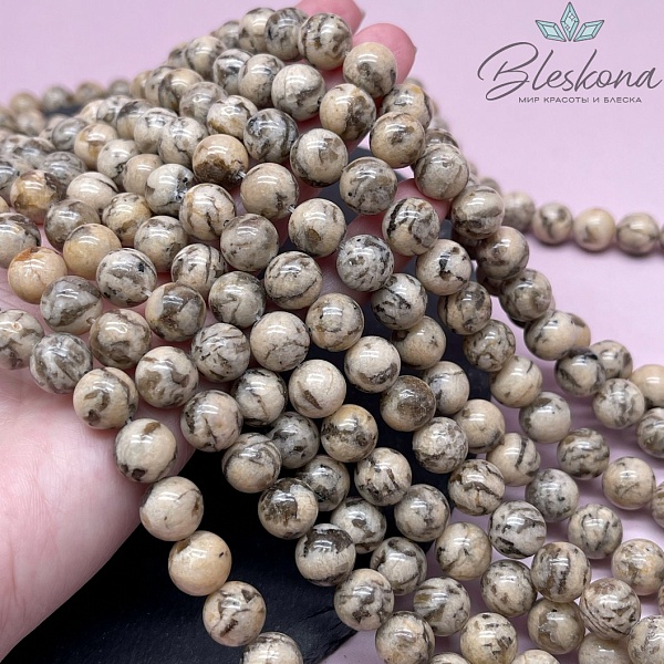 Зебровый полевой шпат 10 мм