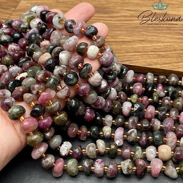 Турмалин галтовка (4-6)*(8-11) мм