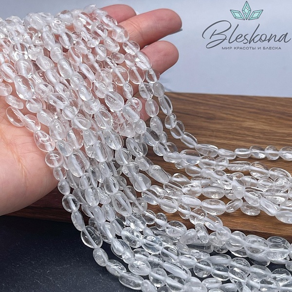 Горный хрусталь галтовка 6-8 мм