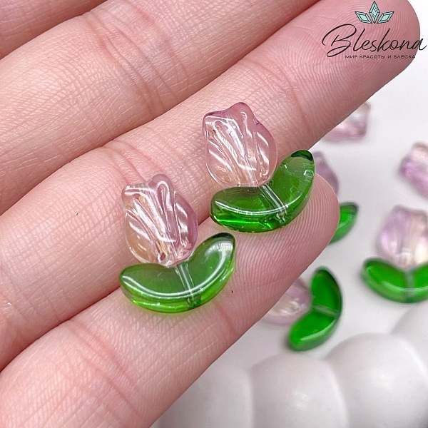 15*13 мм Бусина тюльпан №1