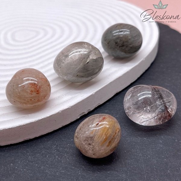 Кварц Фантомный галтовка 22-26 мм