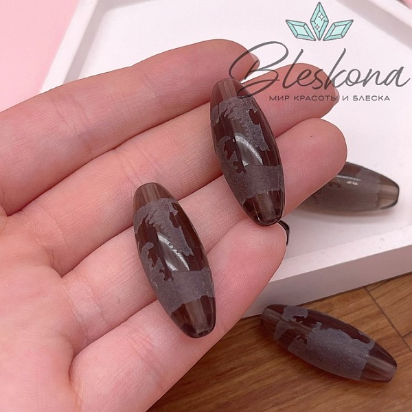 Бусина Дзи Дракон 30*11 мм