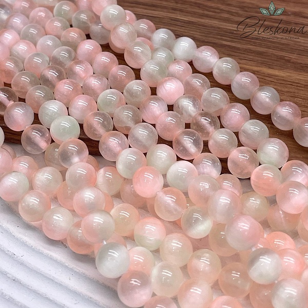 Селенит желто-оранжевый (тонированный) 8,5 мм 