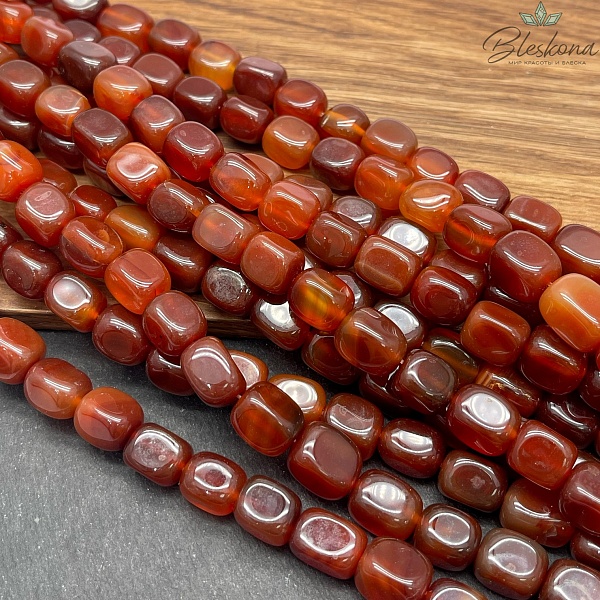 Сердолик №2 фриформ прямоугольник 11*10 мм