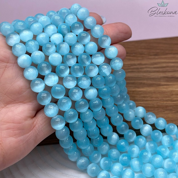 Селенит голубой (тонированный) 8,5 мм